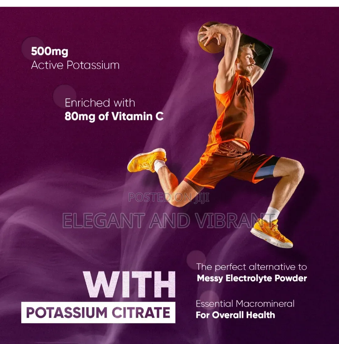 Potassium - Vitamin C - 360Tablets -Strength & Fitness-Immune Support