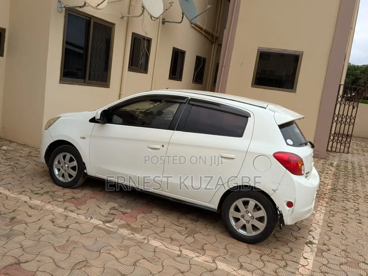 Mitsubishi Mirage 2014 White