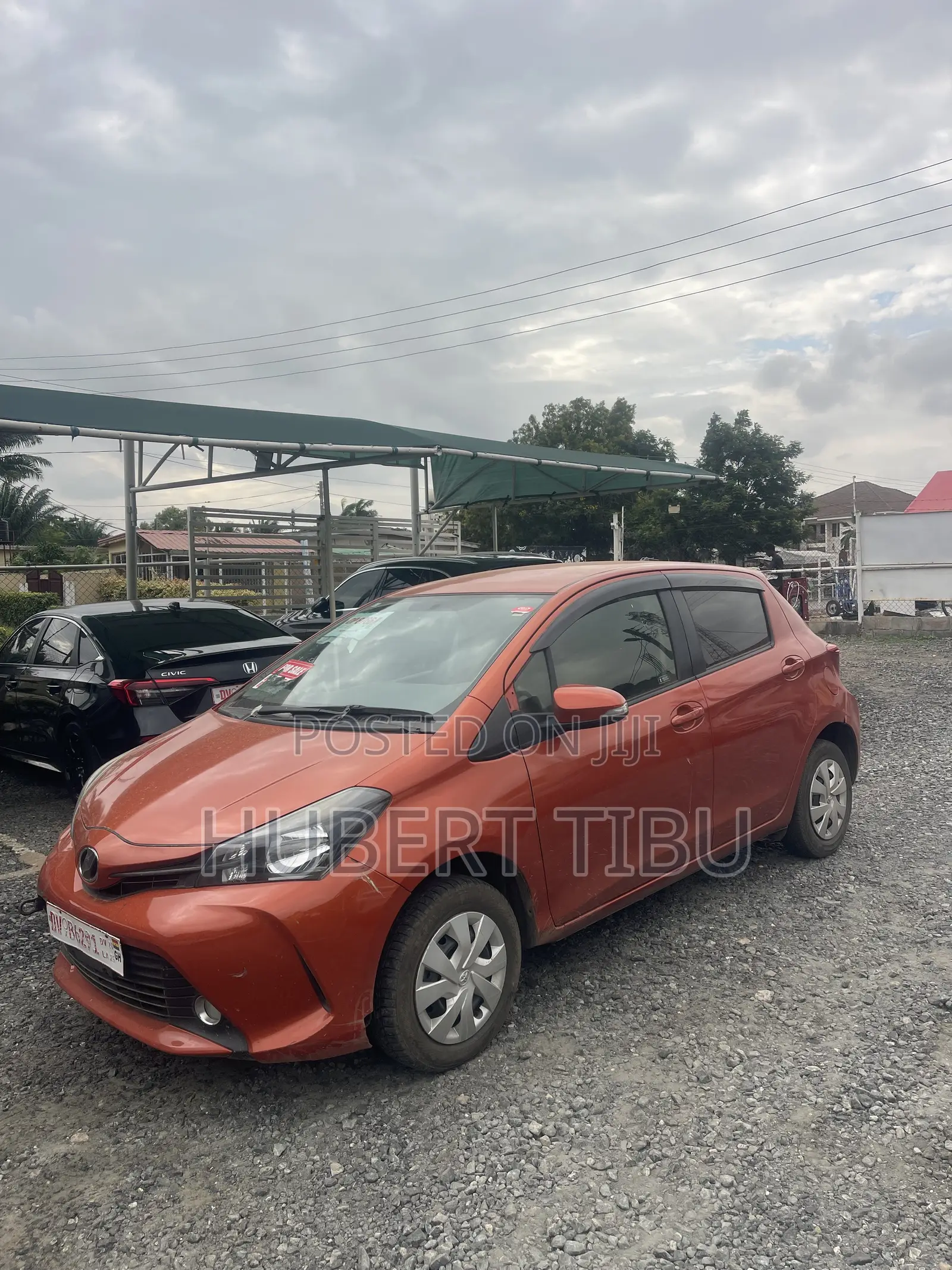 Toyota Vitz 2015 Brown