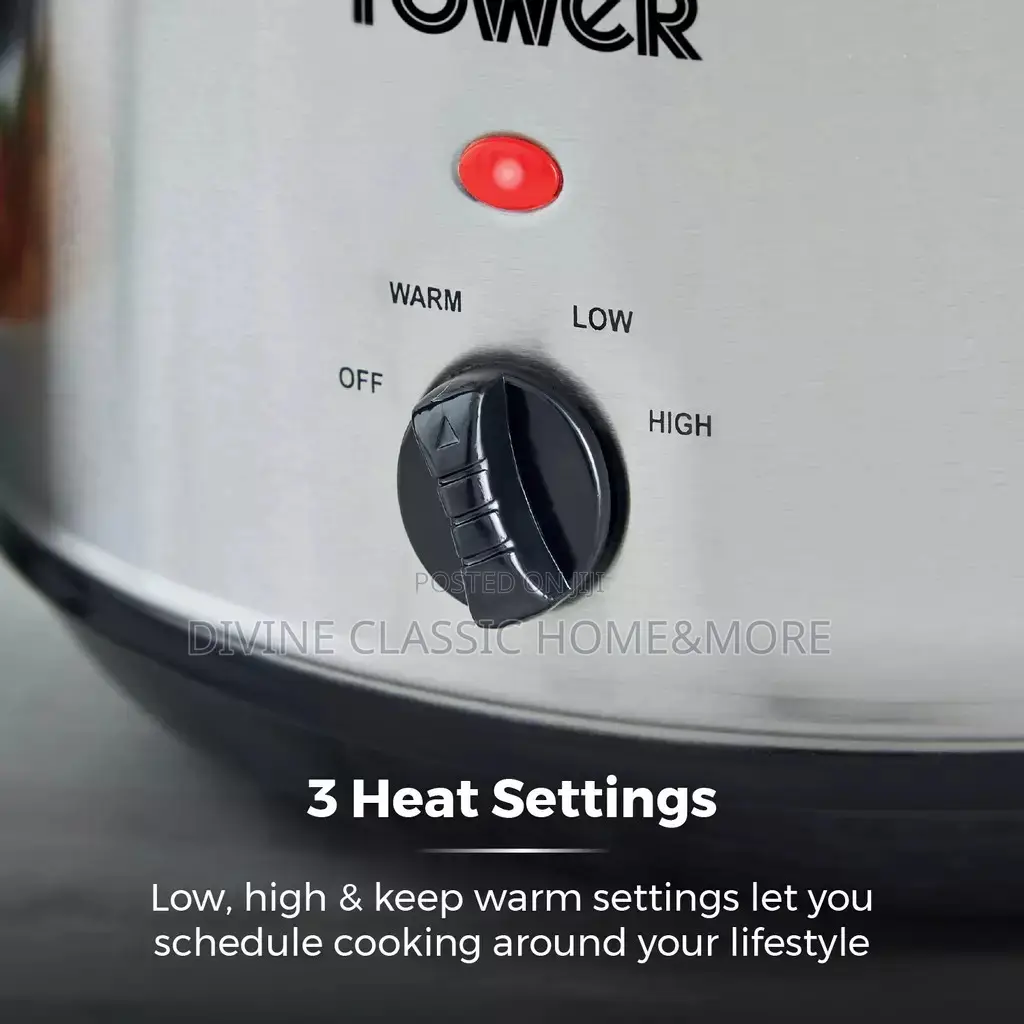 6.5lit Tower Slow Cooker