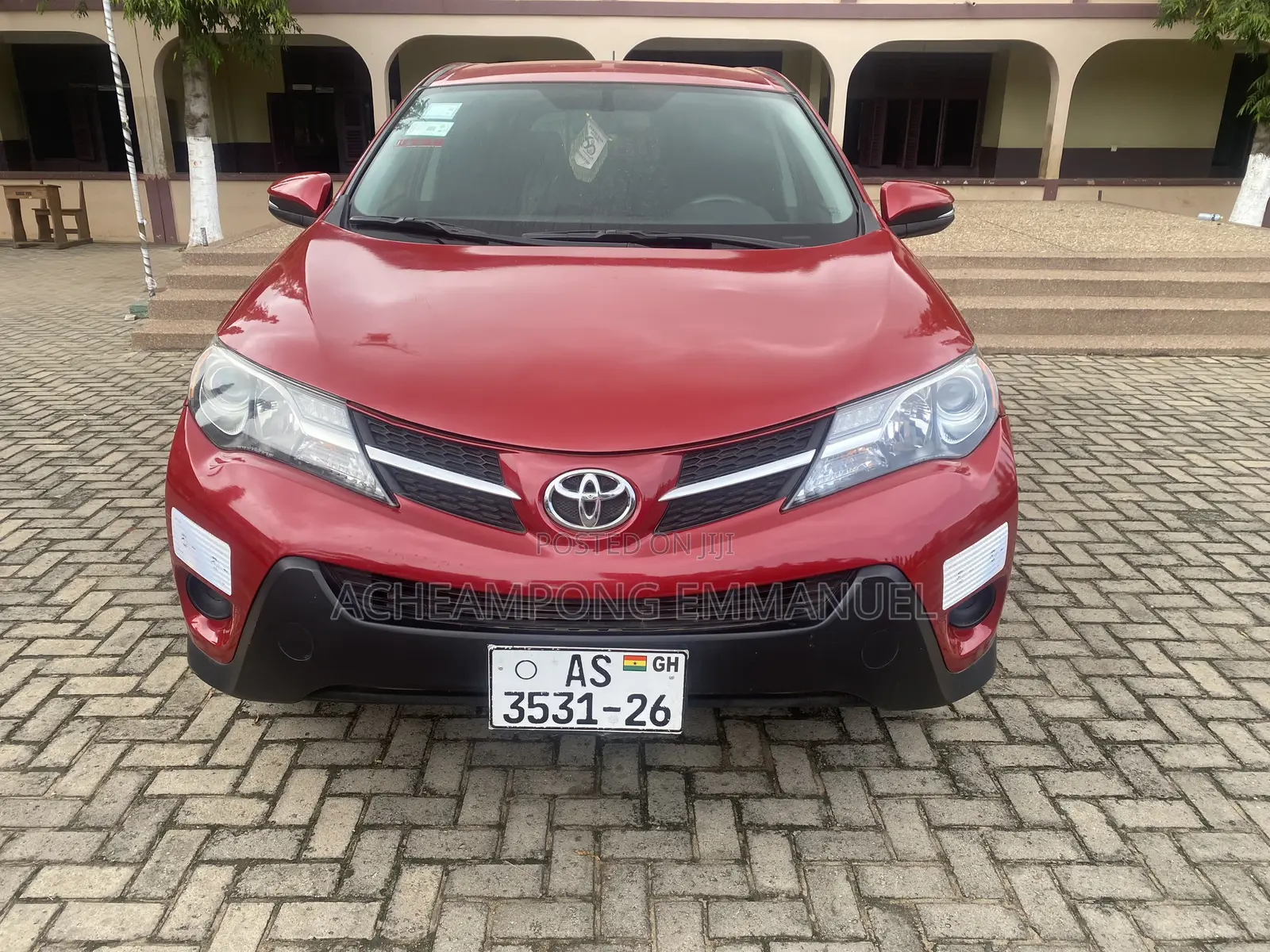 Toyota RAV4 XLE AWD (2.5L 4cyl 6A) 2016 Red