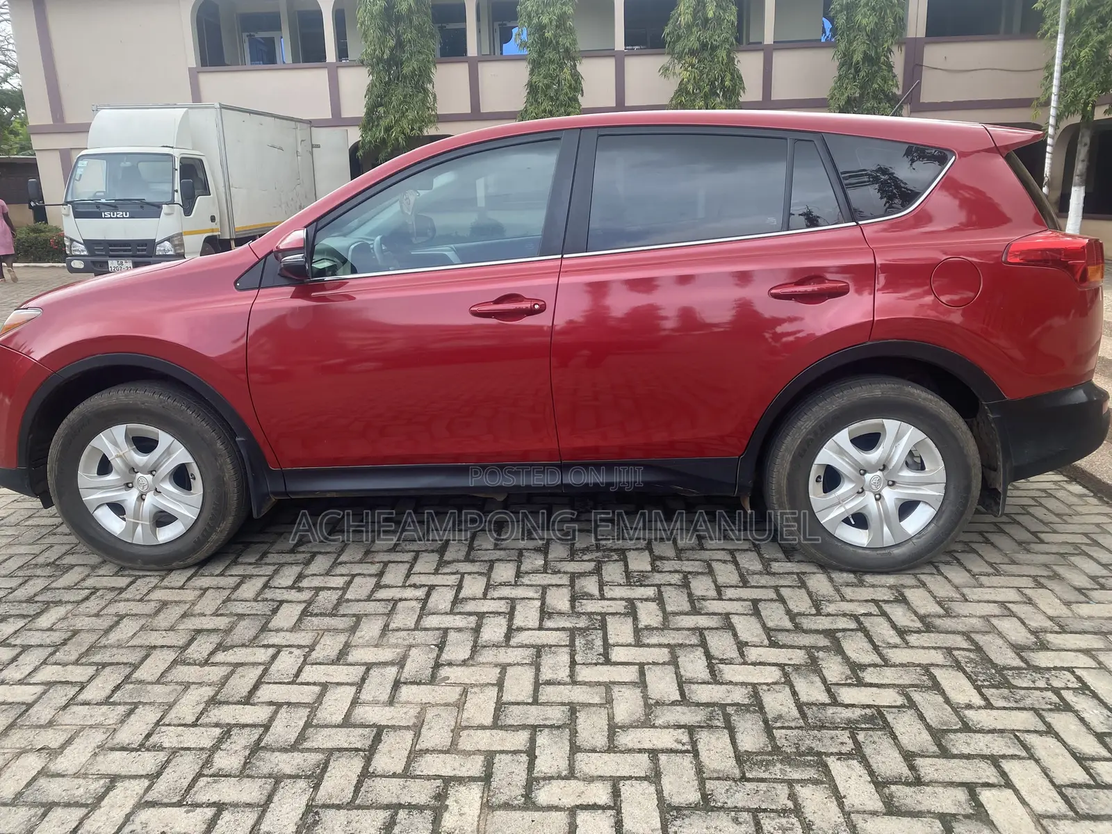 Toyota RAV4 XLE AWD (2.5L 4cyl 6A) 2016 Red
