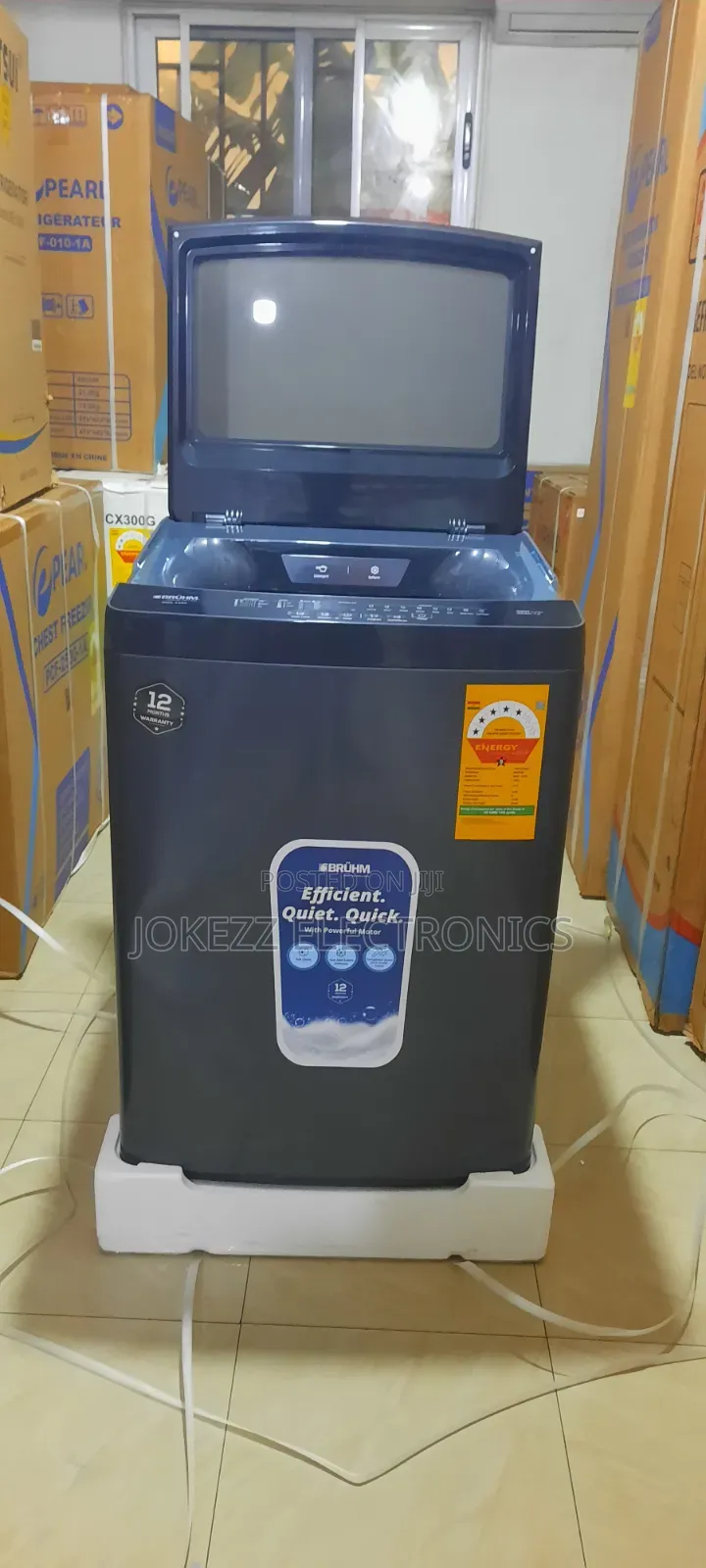 Original Bruhm 12kg Fully Automatic Washing Machine