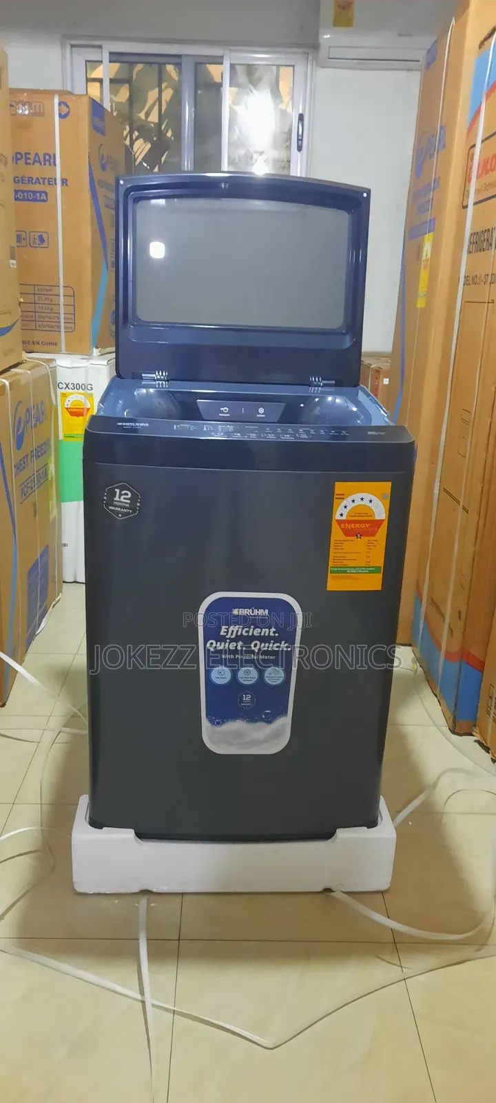 Original Bruhm 12kg Fully Automatic Washing Machine