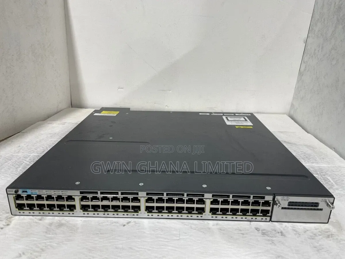 Cisco WS-C3750X-48PF-S 48-Port Gigabit Layer 3 Manged Switch