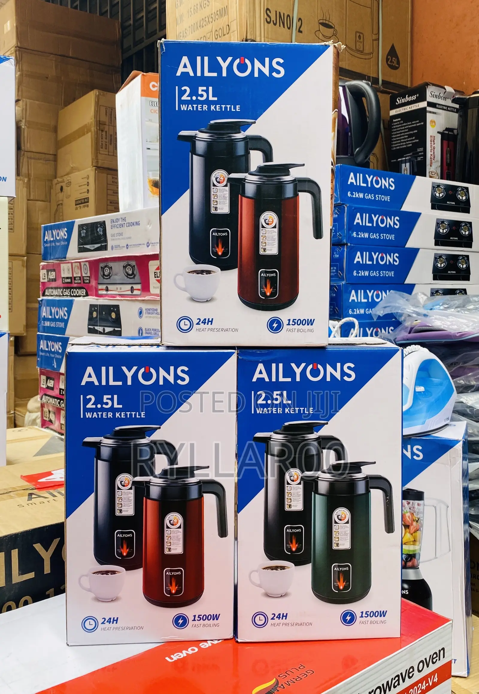 Ailyons Flask Kettle 2.5L