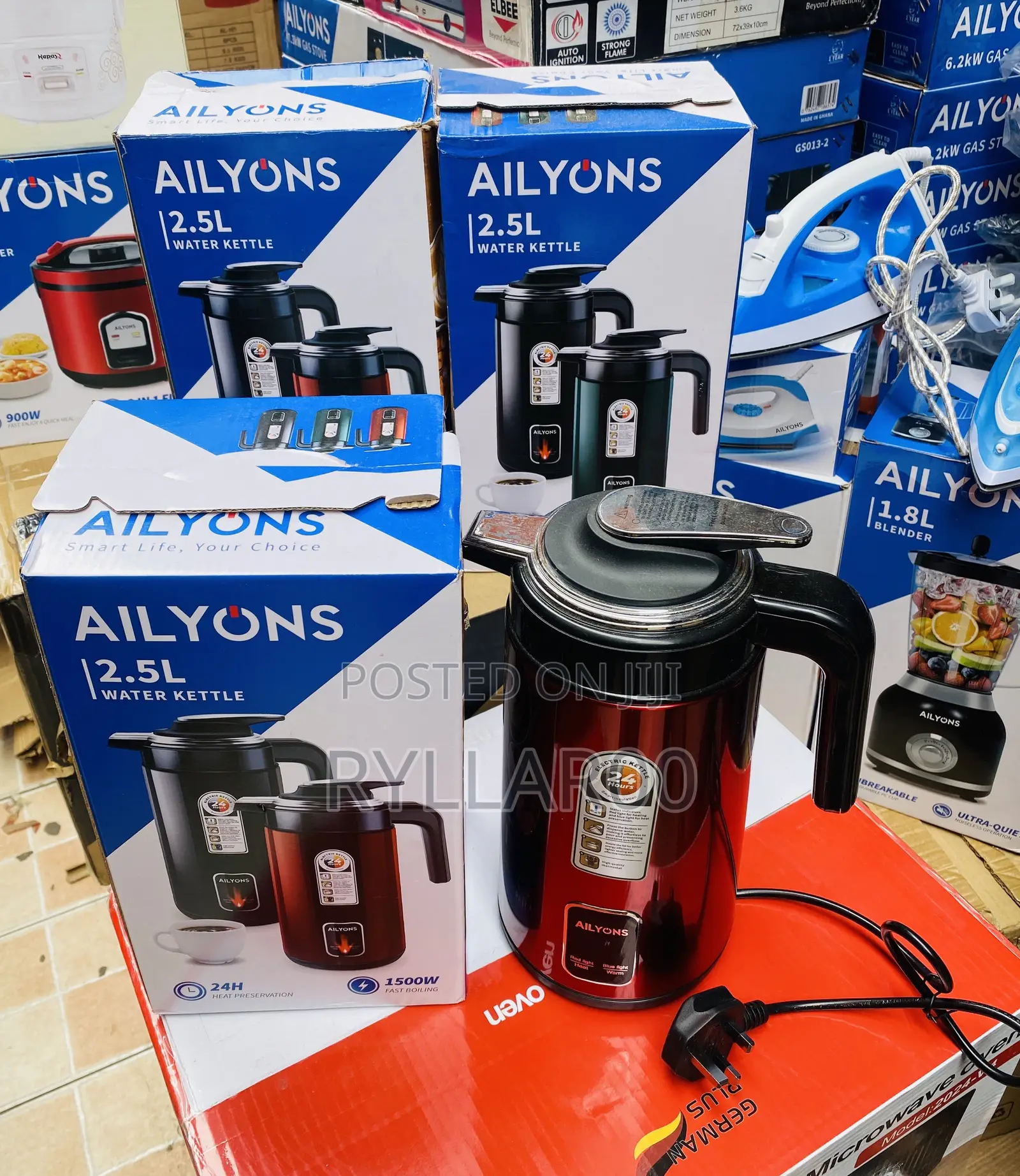 Ailyons Flask Kettle 2.5L