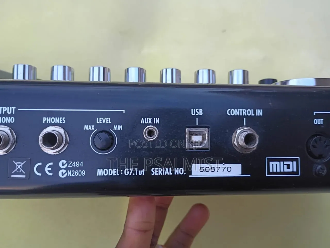 Zoom G7.1ut Guitar Effects Console