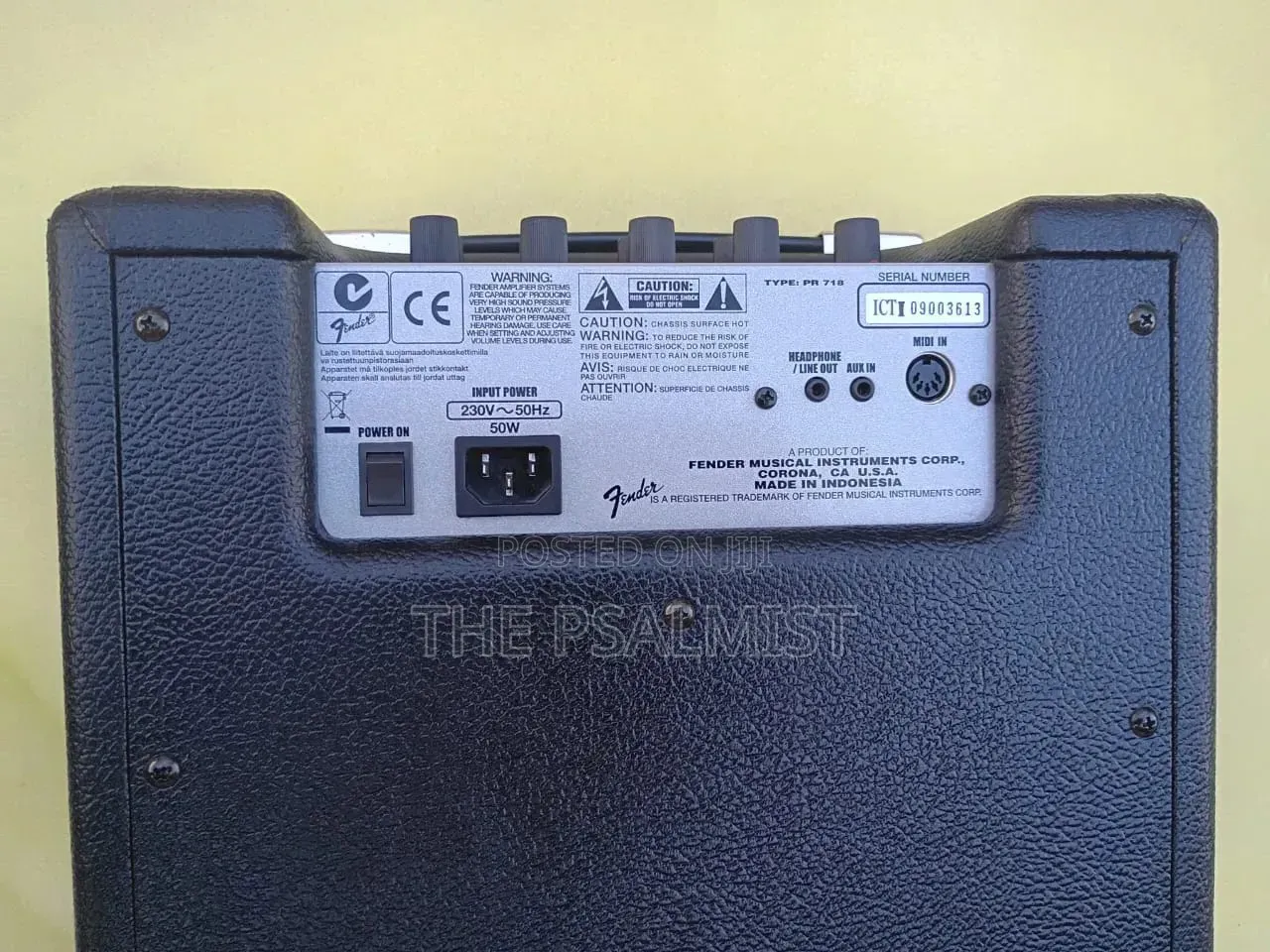 Fender G-Dec Junior Guitar Digital Ent.Center