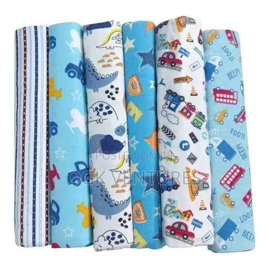 6in1 Colored Cot Sheets