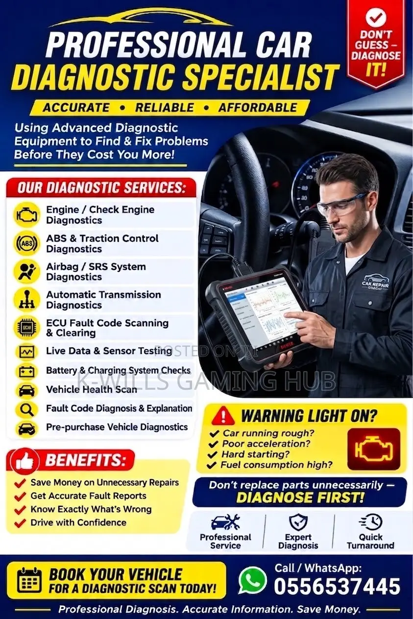 Professional Car Diagnostics & Fault Code Specialist