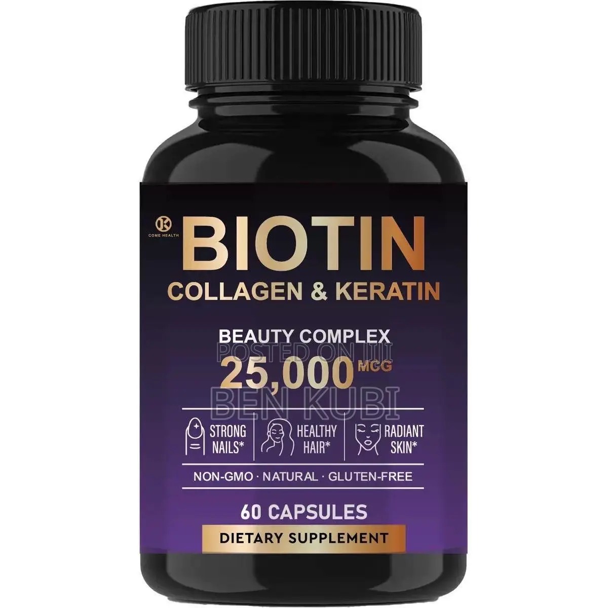 Biotin Supplements 25,000 MCG