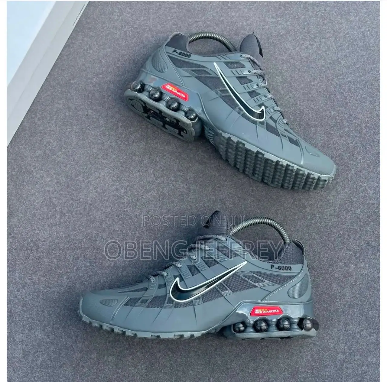 Original Nike Shox 2 Smoke Gray