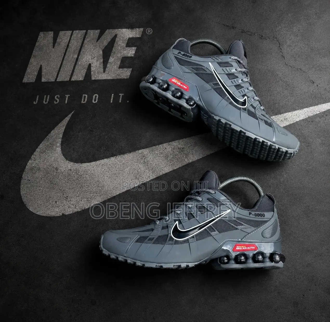 Original Nike Shox 2 Smoke Gray