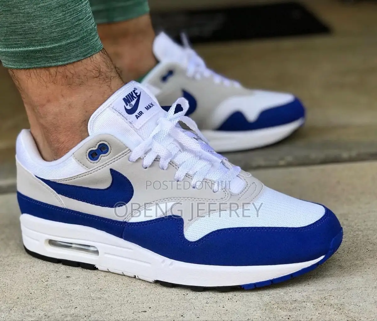 Original Nike Airmax Game Royal Blue/White
