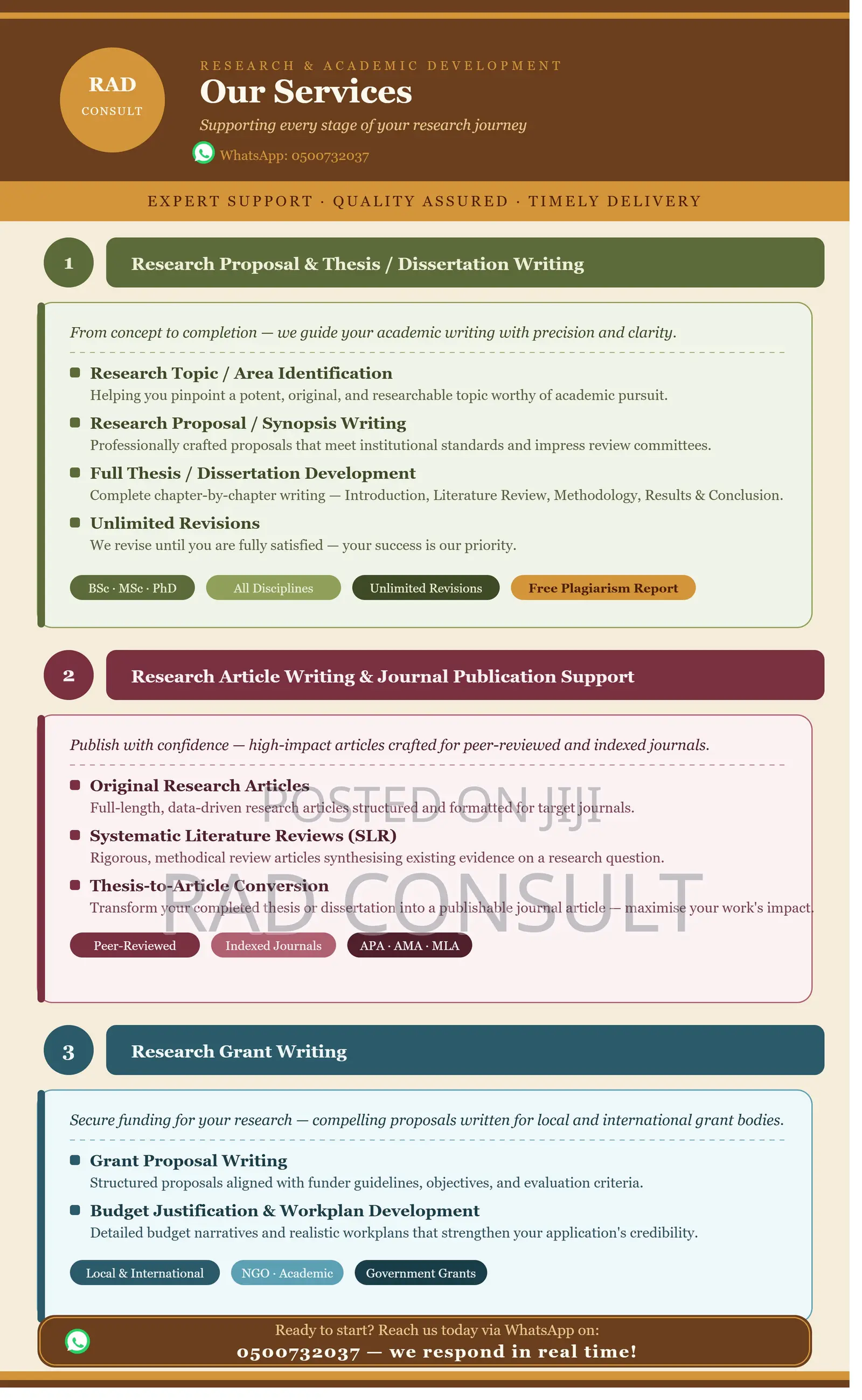 Research Writing Services