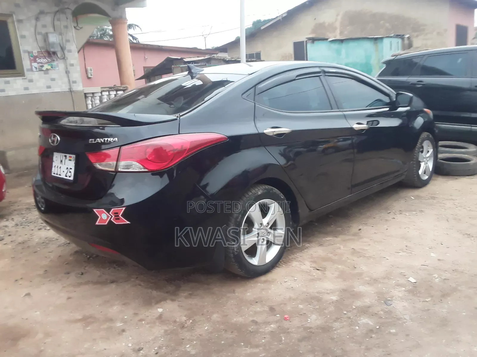 Hyundai Elantra 2013 Black