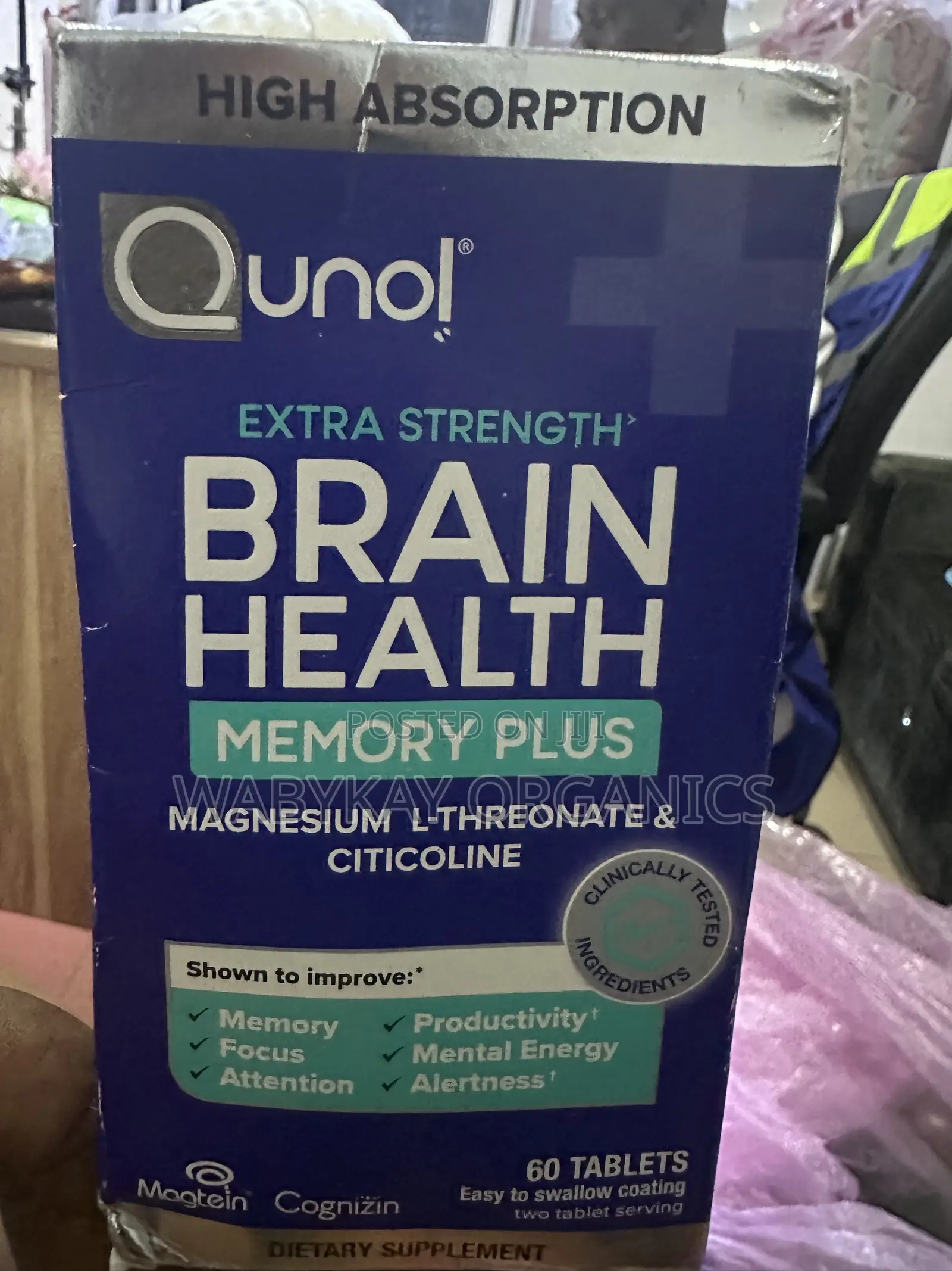 Qunol Brain Health Extra Strength