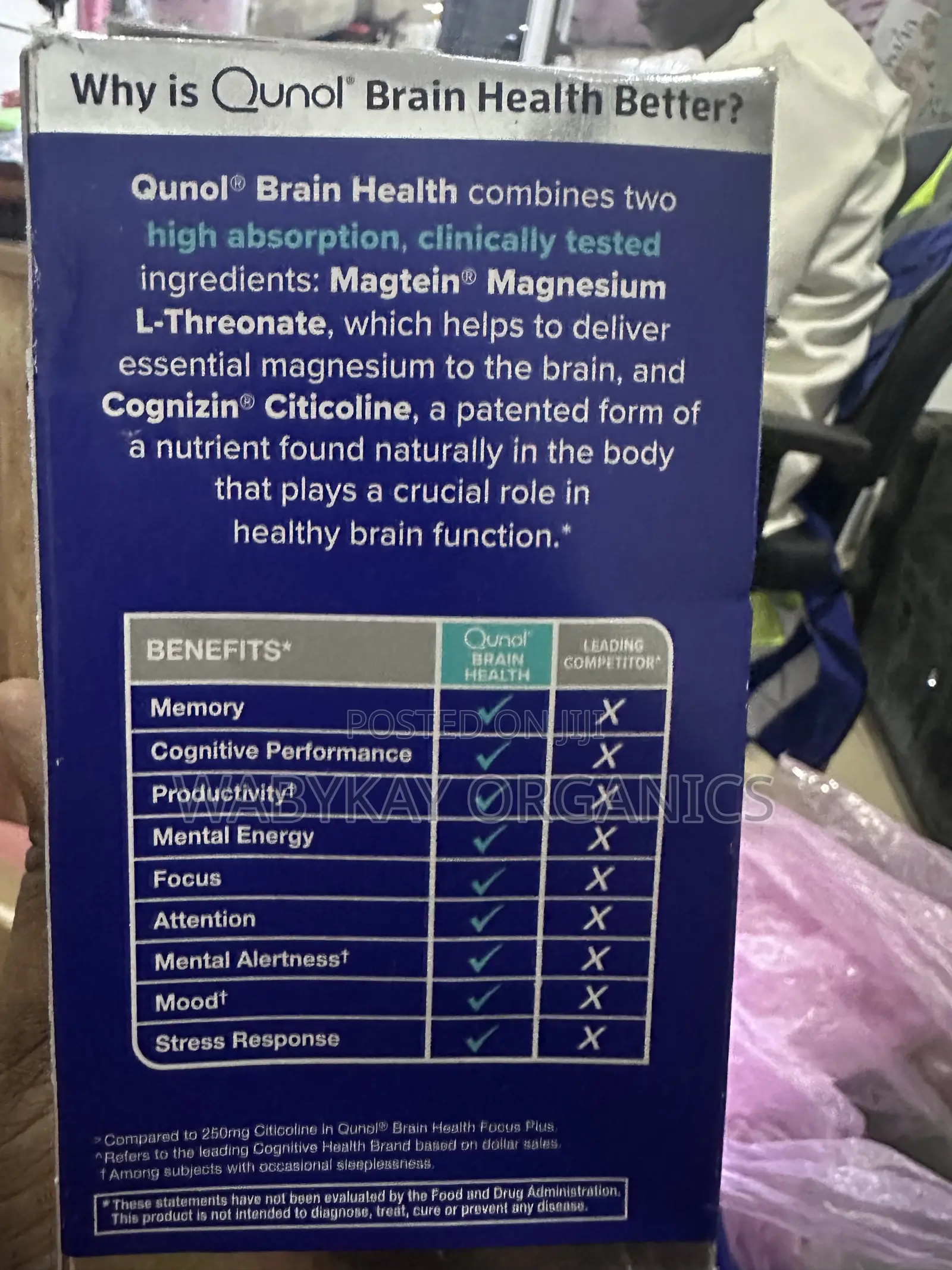 Qunol Brain Health Extra Strength