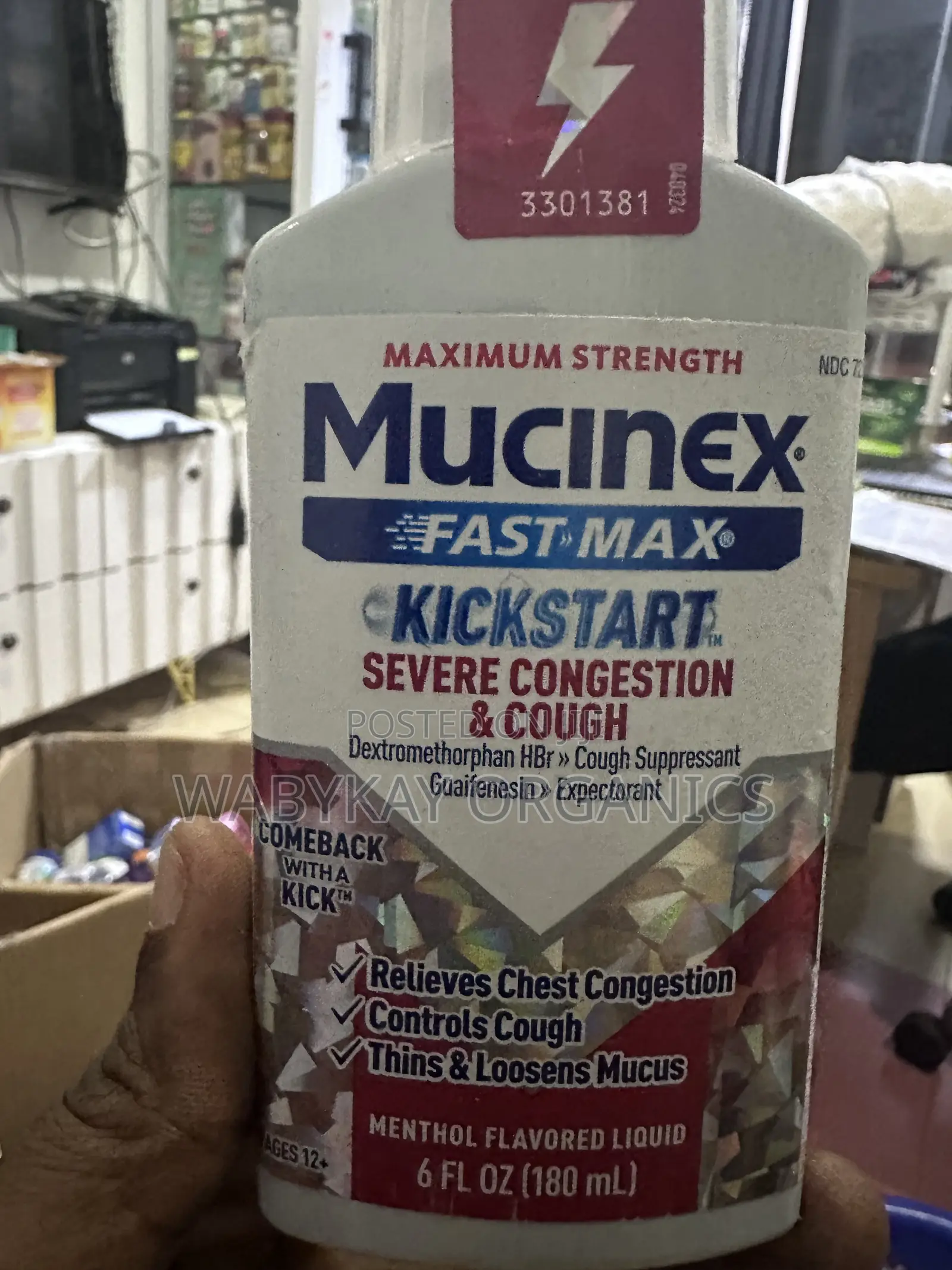 Mucinex Maximum Strength Cough N Congestion