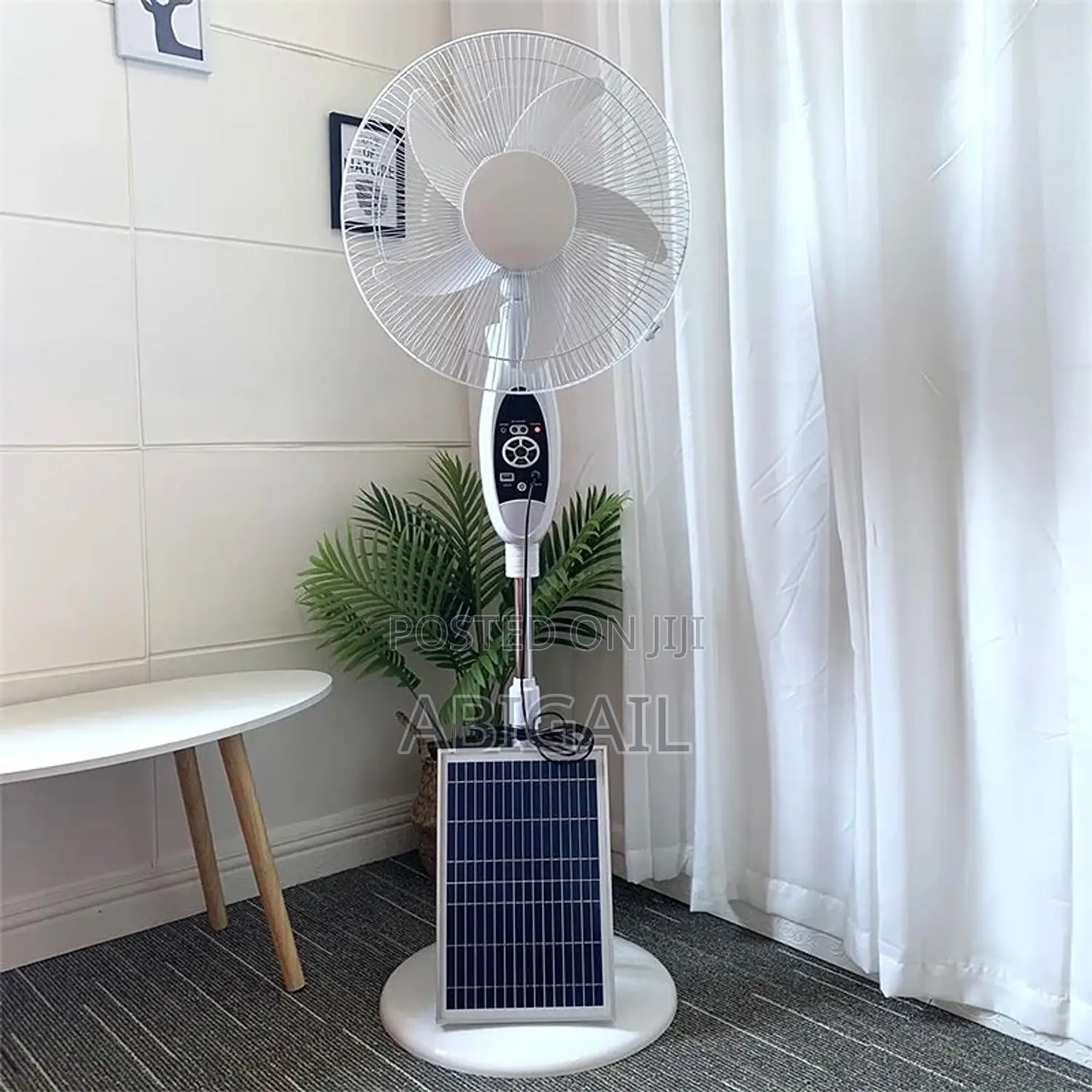 Rechargeable Solar Panel Fan