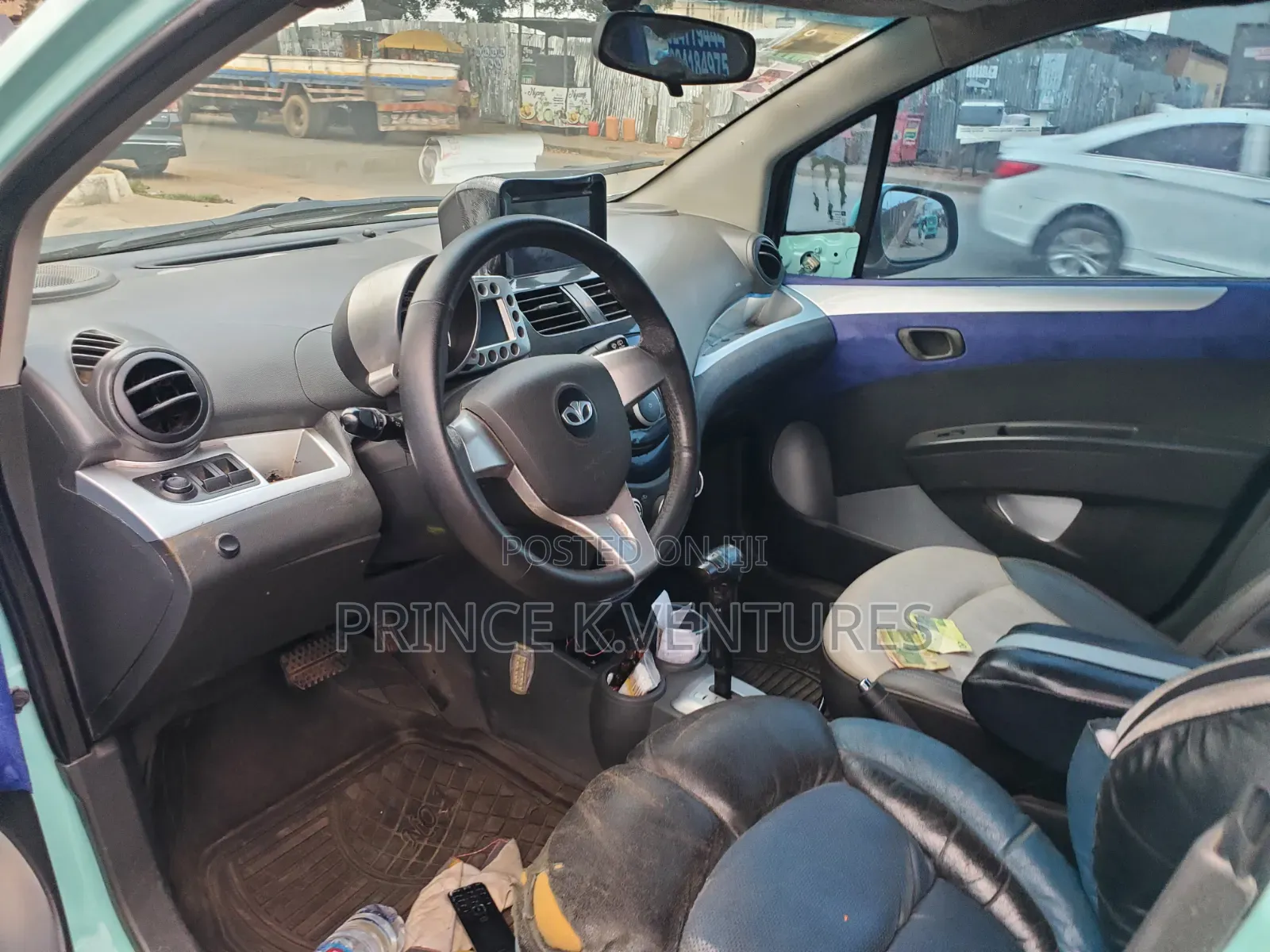 Chevrolet Spark 2012 Blue