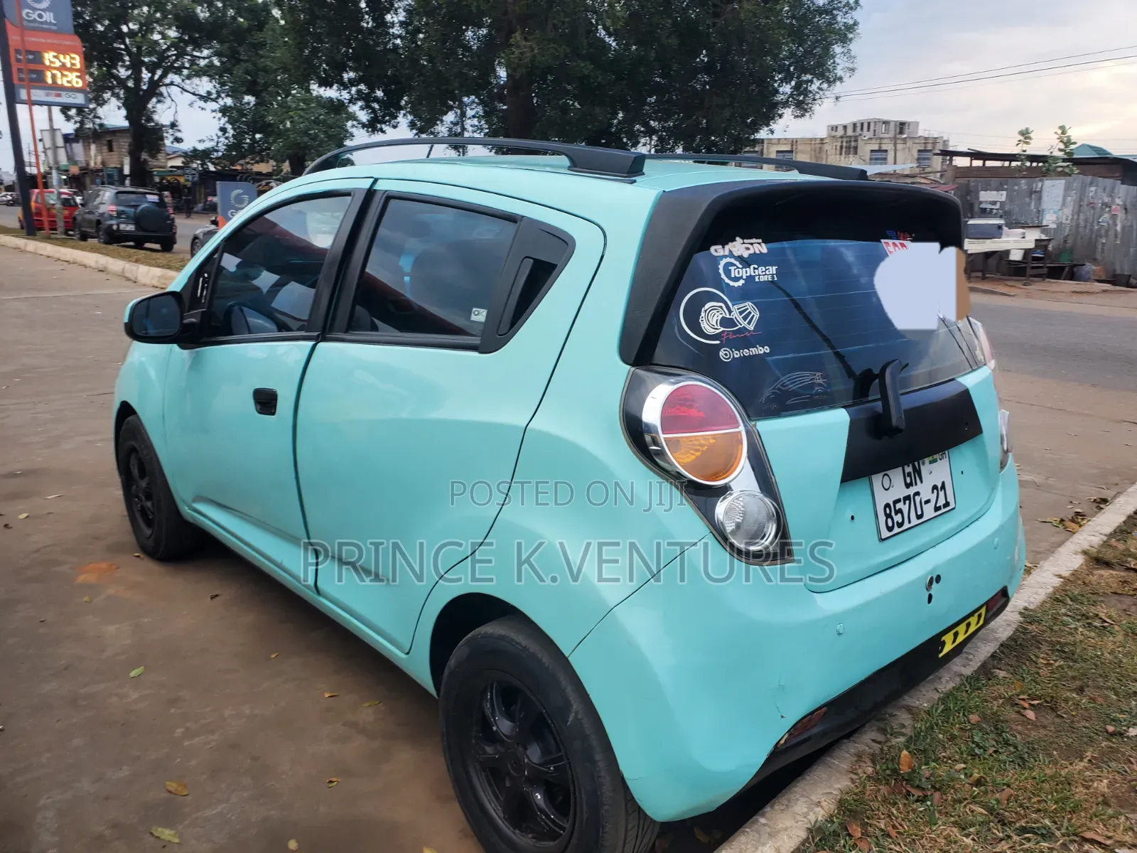 Chevrolet Spark 2012 Blue