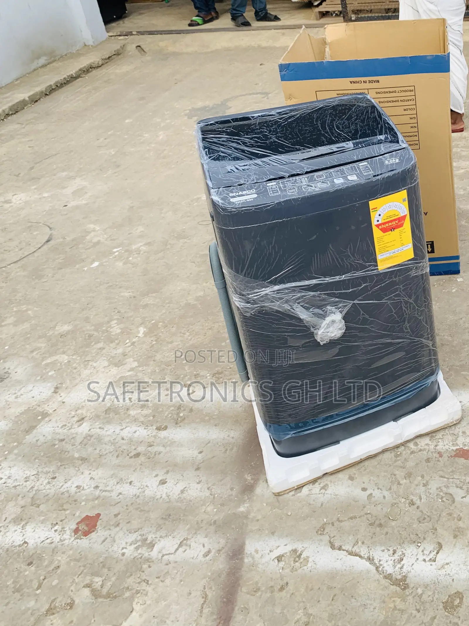 Authentic Nasco 8KG Top Load Fully Automatic Washing Machine NASTL-B80