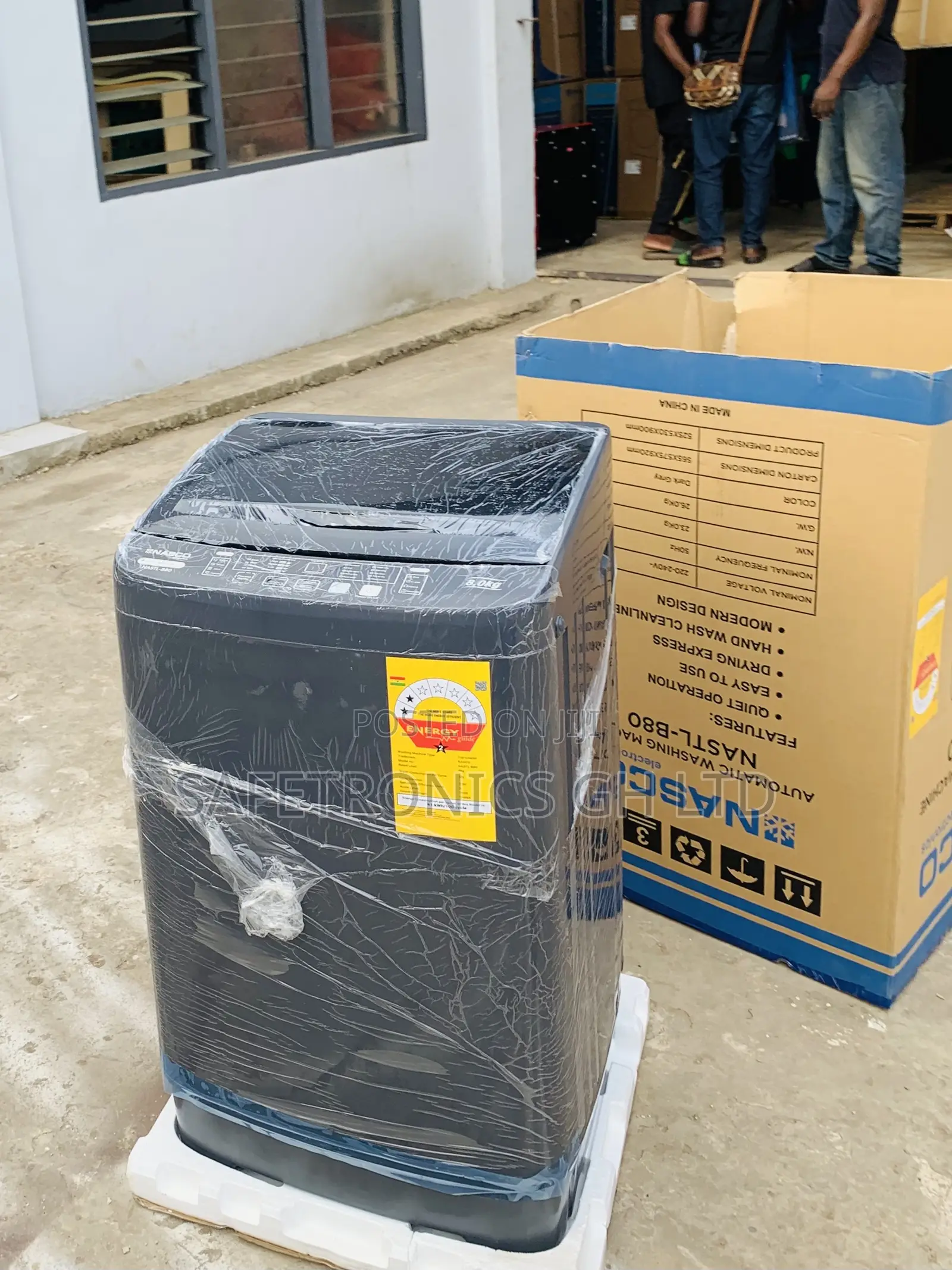 Perfect Nasco 8KG Top Load Fully Automatic Washing Machine (NASTL-B80)