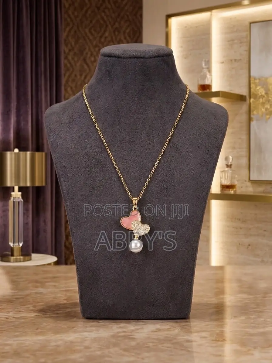 Pink Romance Pearl Pendant Necklace