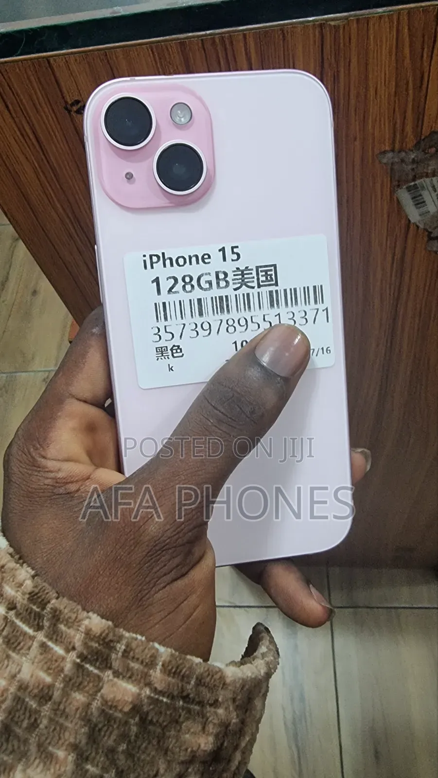 New Apple iPhone 15 128 GB Pink