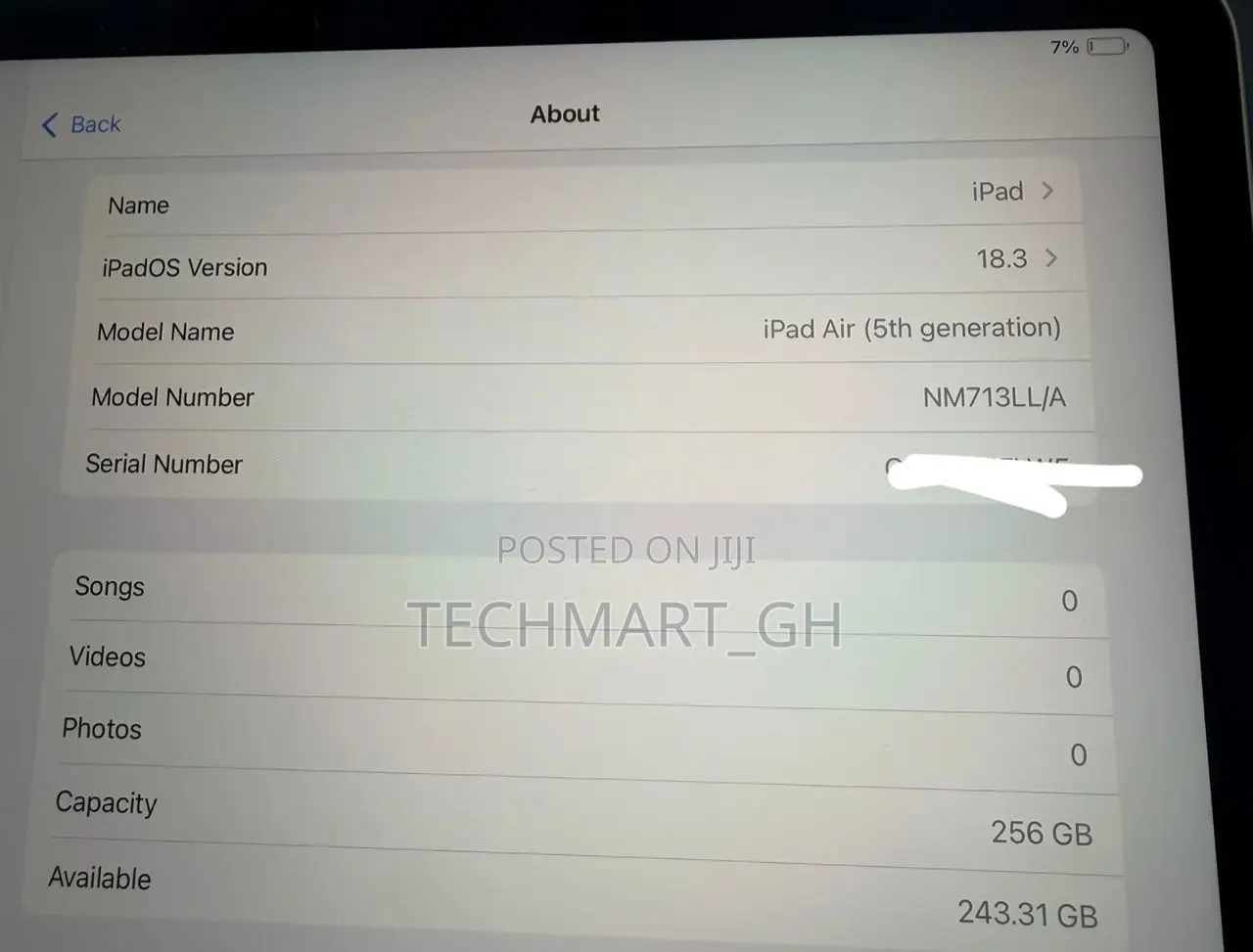 Apple iPad Air (2022) 256 GB Silver