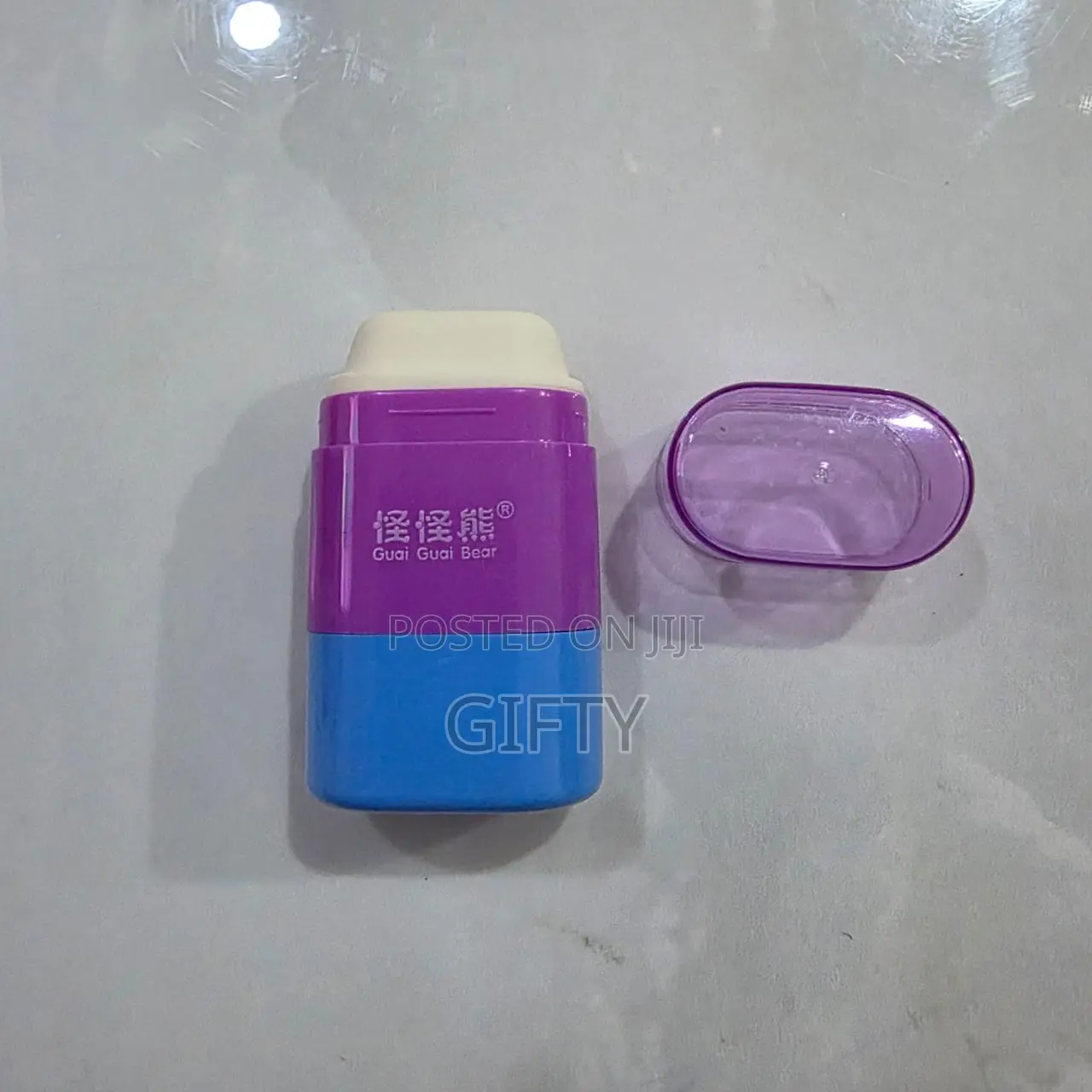 Sharpener & Eraser 2-in-1 – Guai Guai Bear (24pcs/Pack)