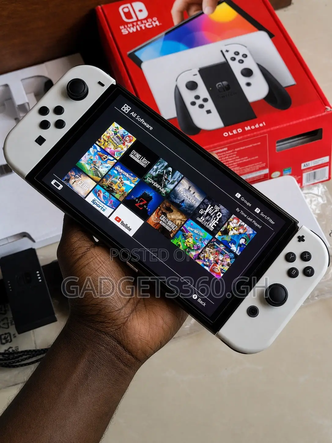 Nintendo Switch Oled (64gb SSD + 4gb Ram)