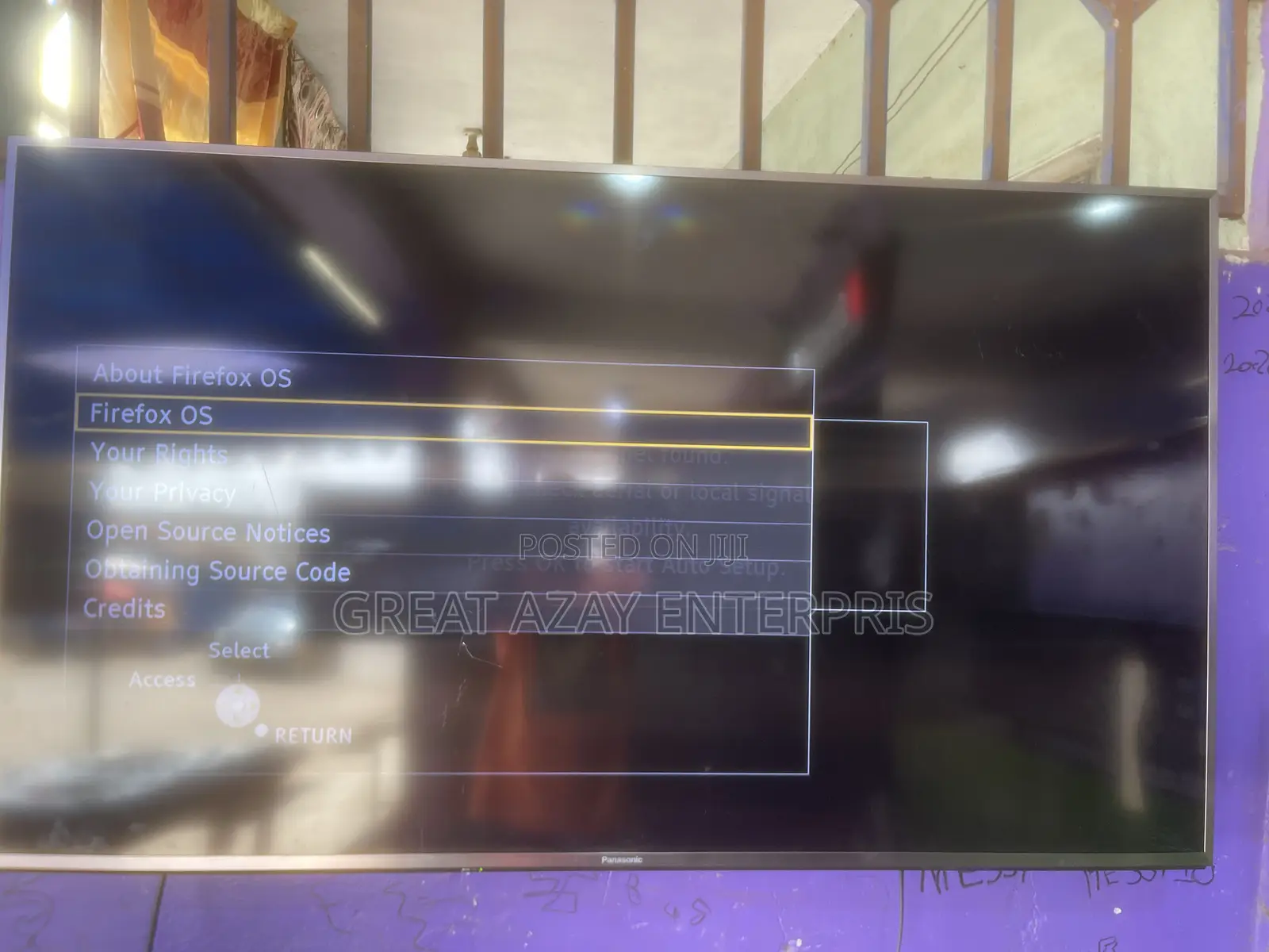 55inches Panasonic 4k