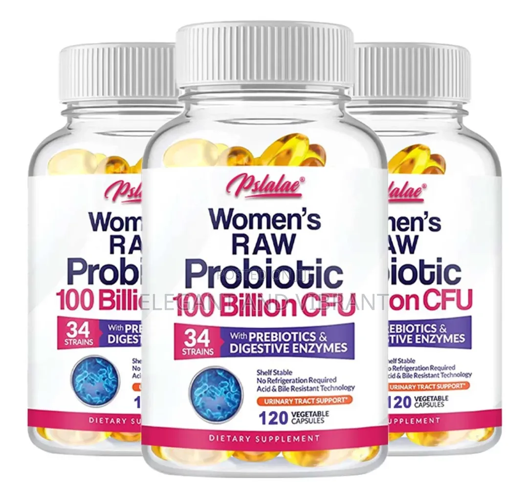 Women's RAW Probiotic 100 Billion CFU - Prebiotics, Digestive Enzymes