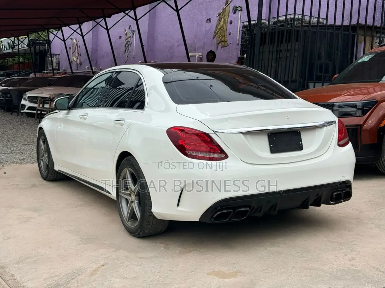 Mercedes-Benz C300 Sport Sedan RWD (2.0L 4cyl 7A) 2016 White
