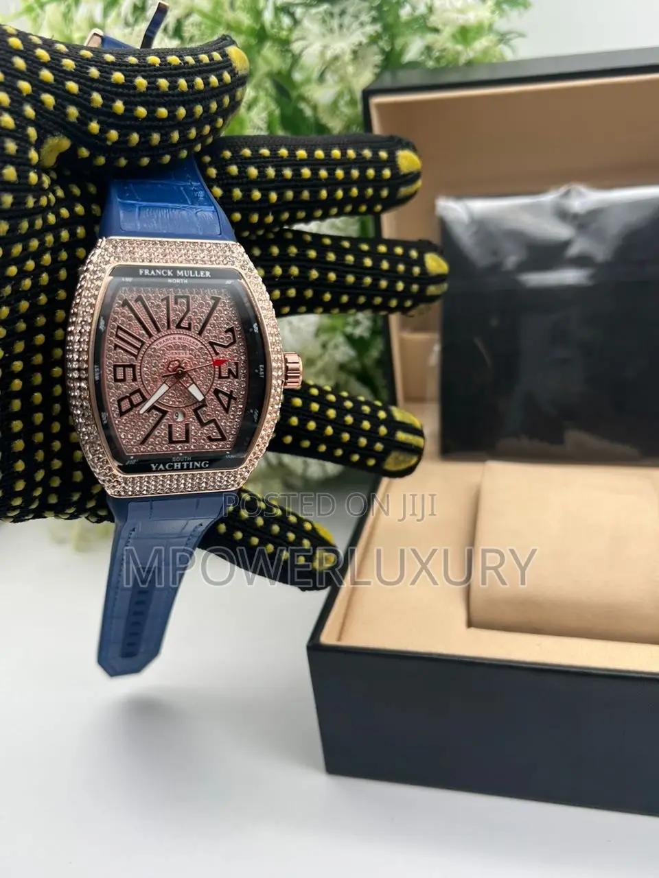 Franck Muller Yachting Vanguard - Iced Out Edition