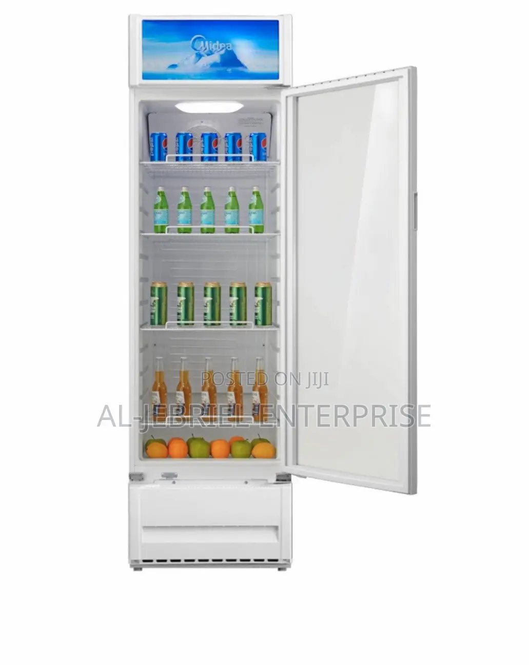 Midea 316L Display Refrigerator