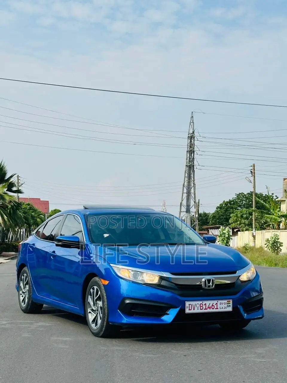 Honda Civic 2016 Blue
