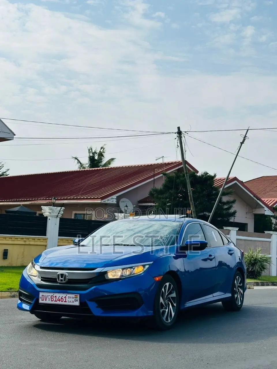 Honda Civic 2016 Blue