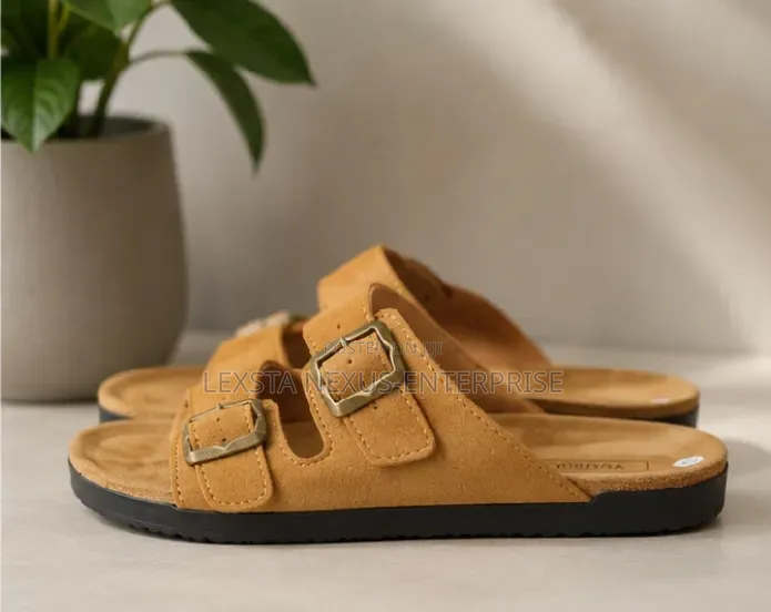 Brown Birkenstock Style Sandals/Slippers