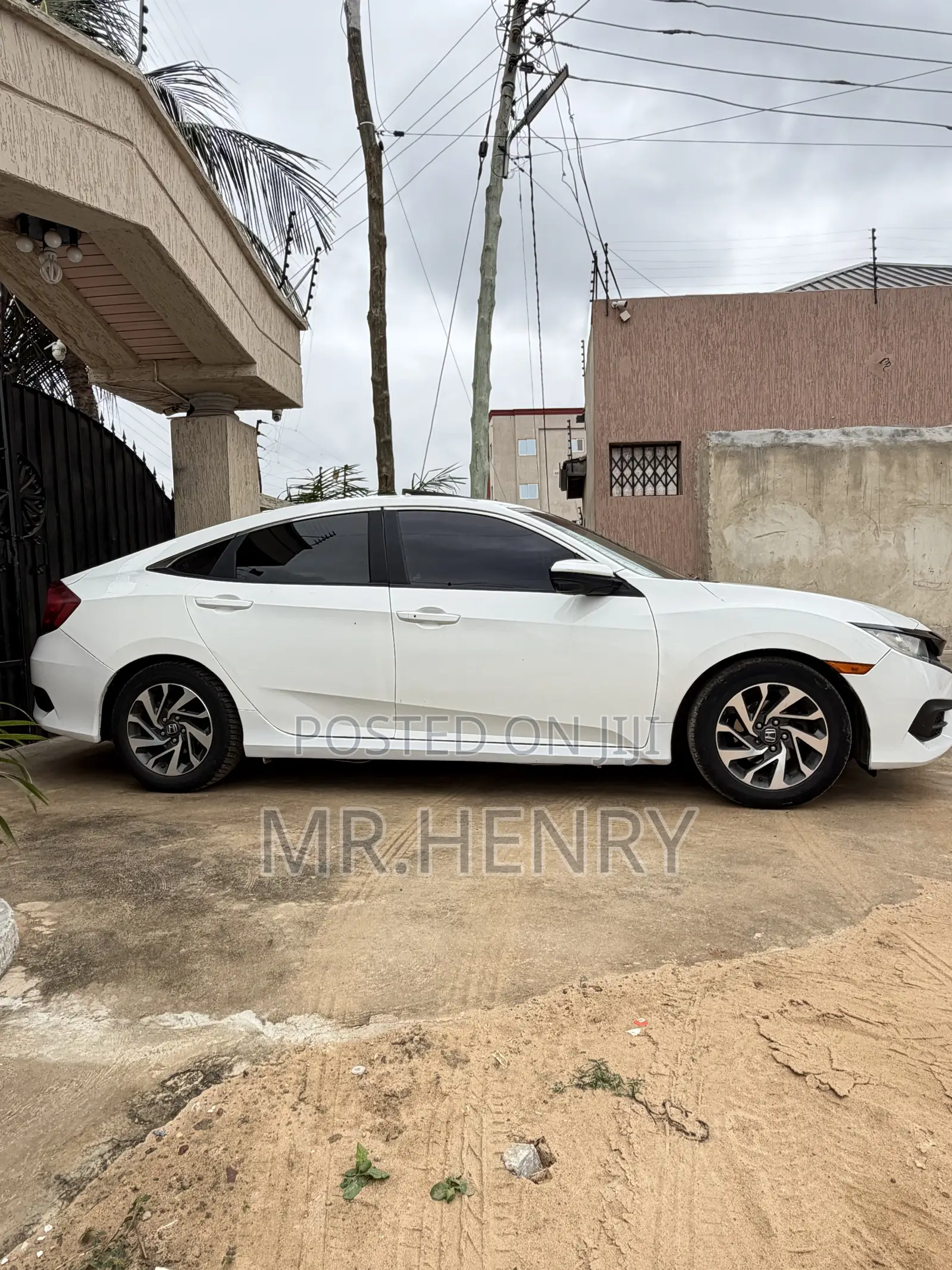Honda Civic EX Sedan 2018 White