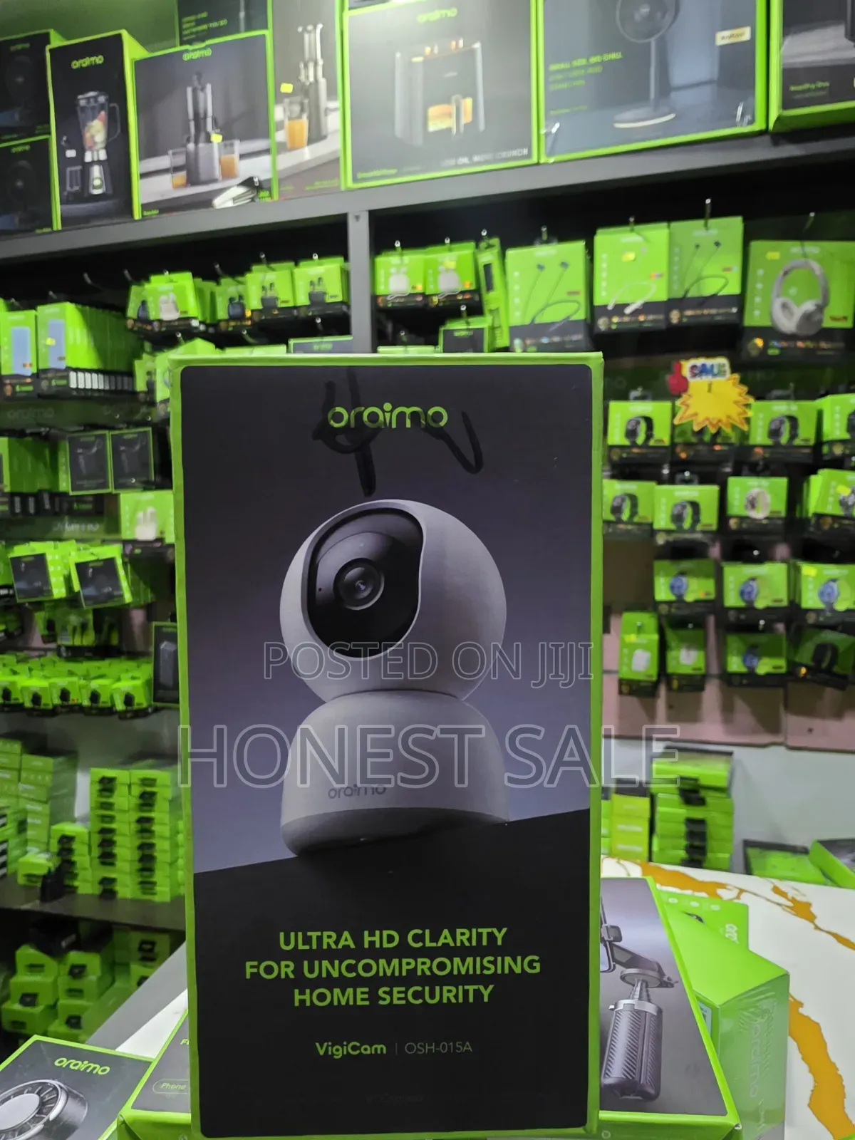 Oraimo Vigicam 3MP Ultra HD Night Vision IP Camera