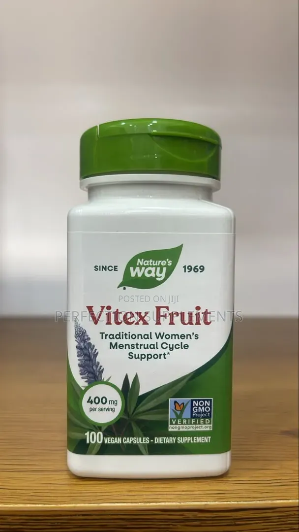 Nature's Way Vitex Fruit
: Women's Menstrual Cycle Support