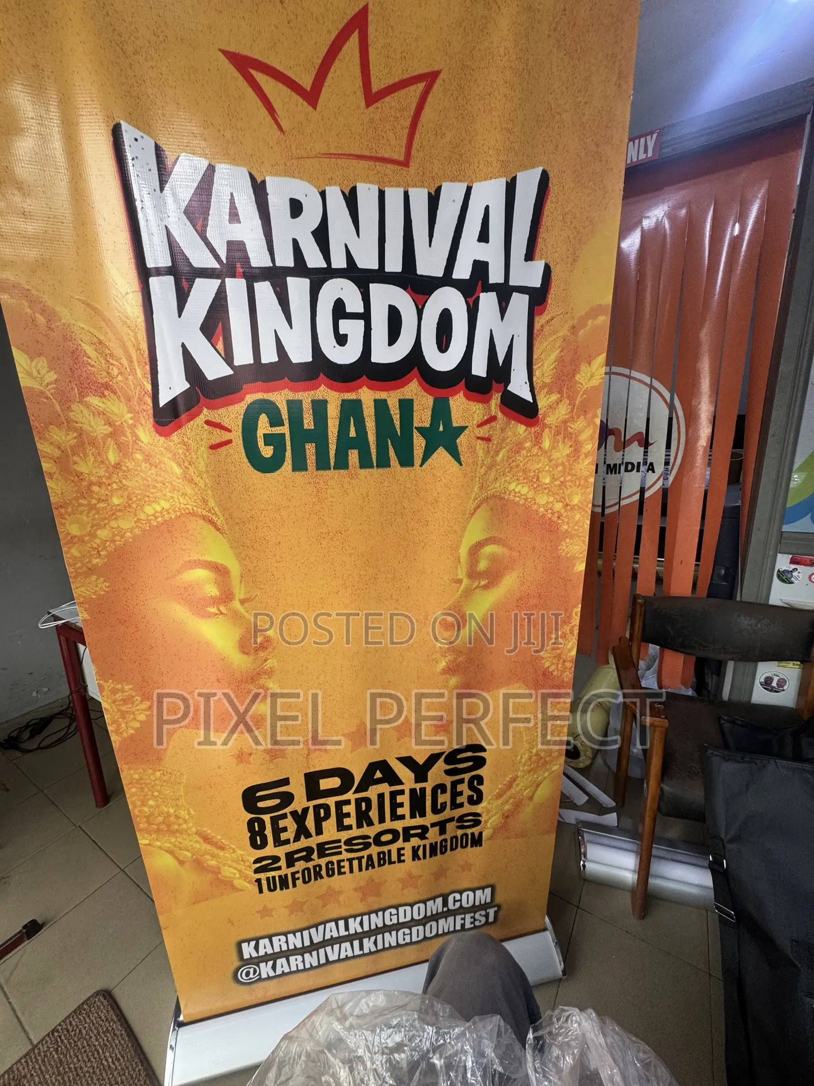 Pull Up Banner With Printing