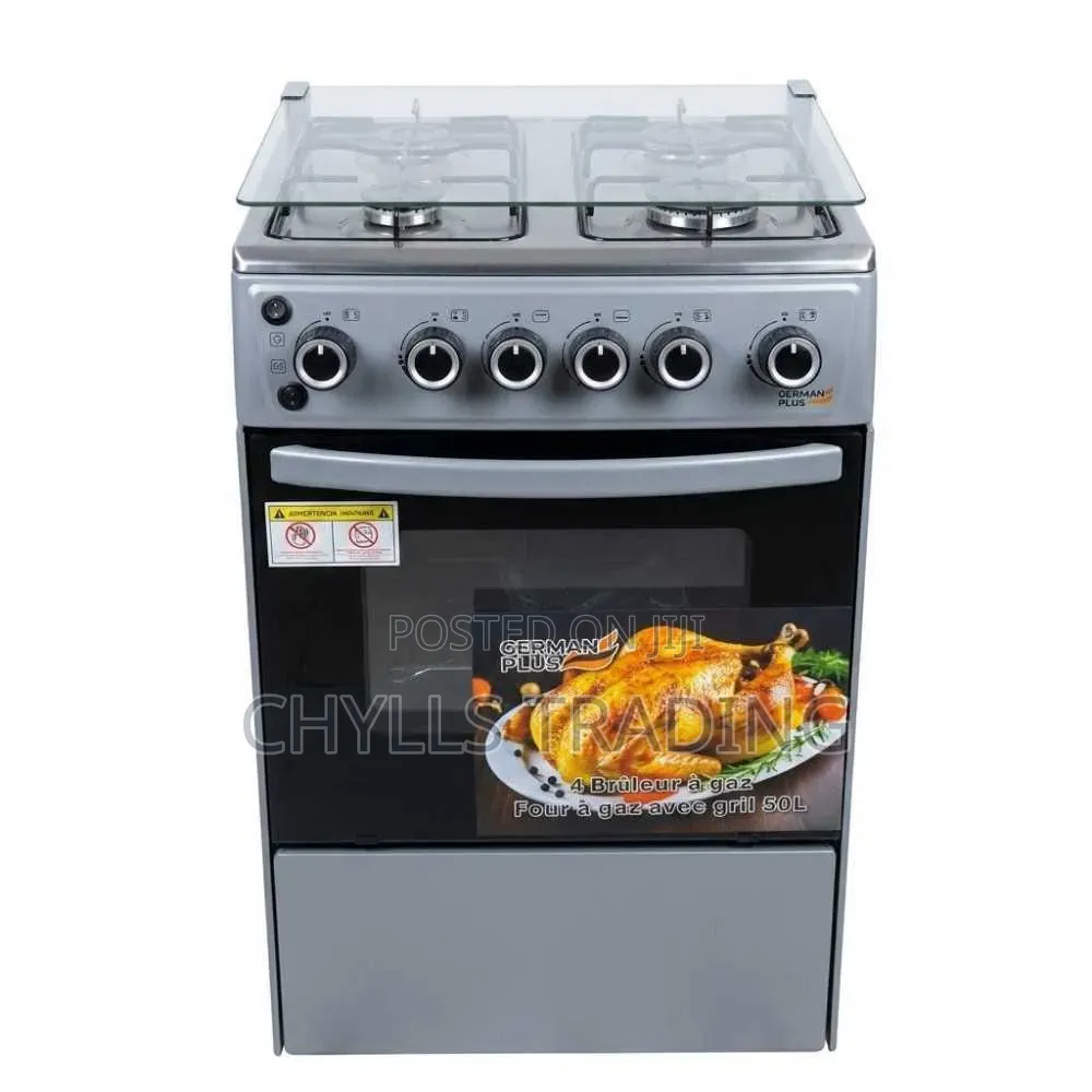 German Plus 50×50 Gas Cooker With Oven
