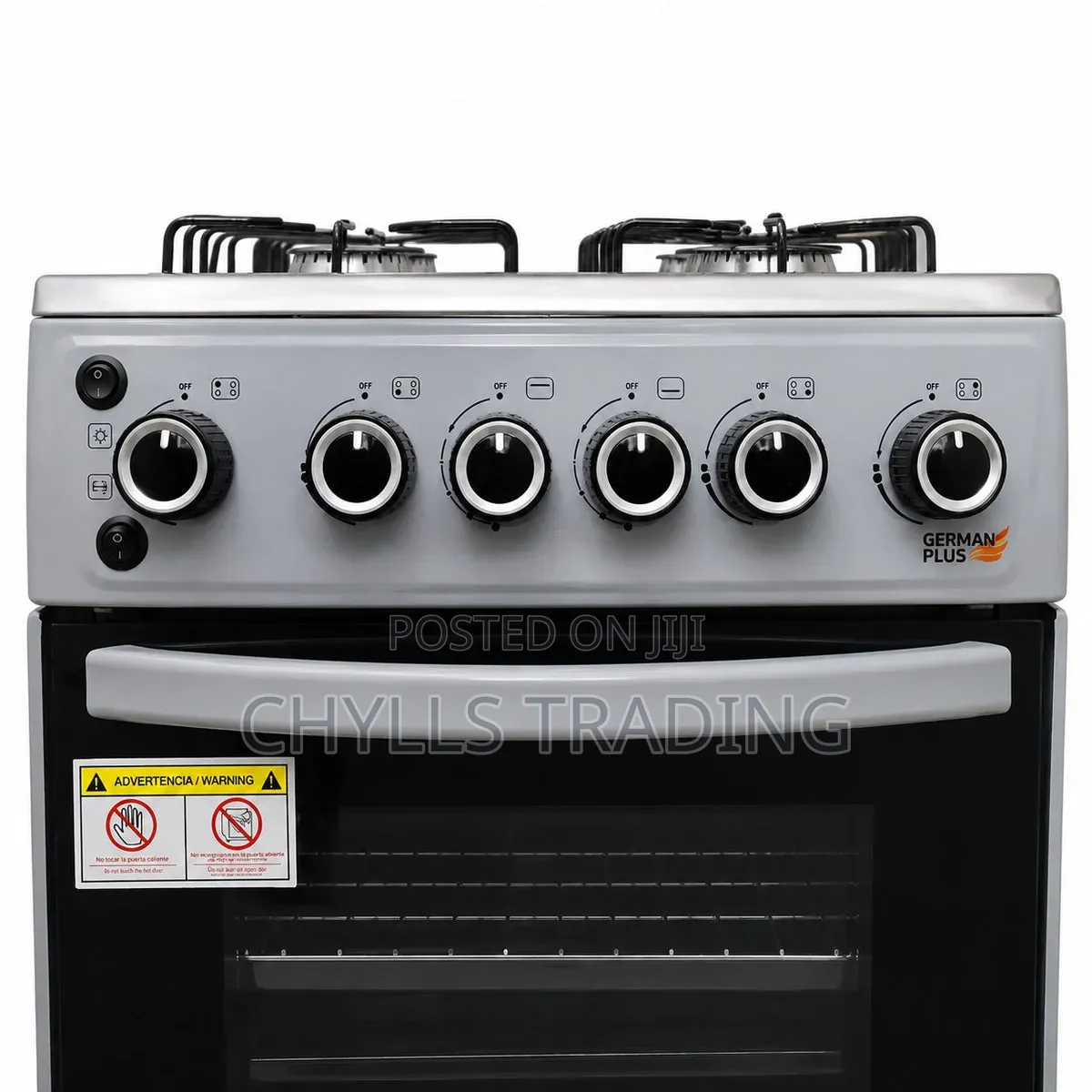 German Plus 50×50 Gas Cooker With Oven