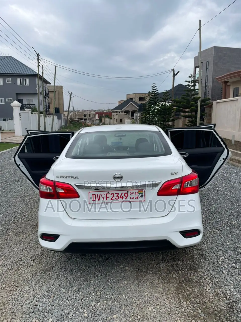 Nissan Sentra SV 2017 White
