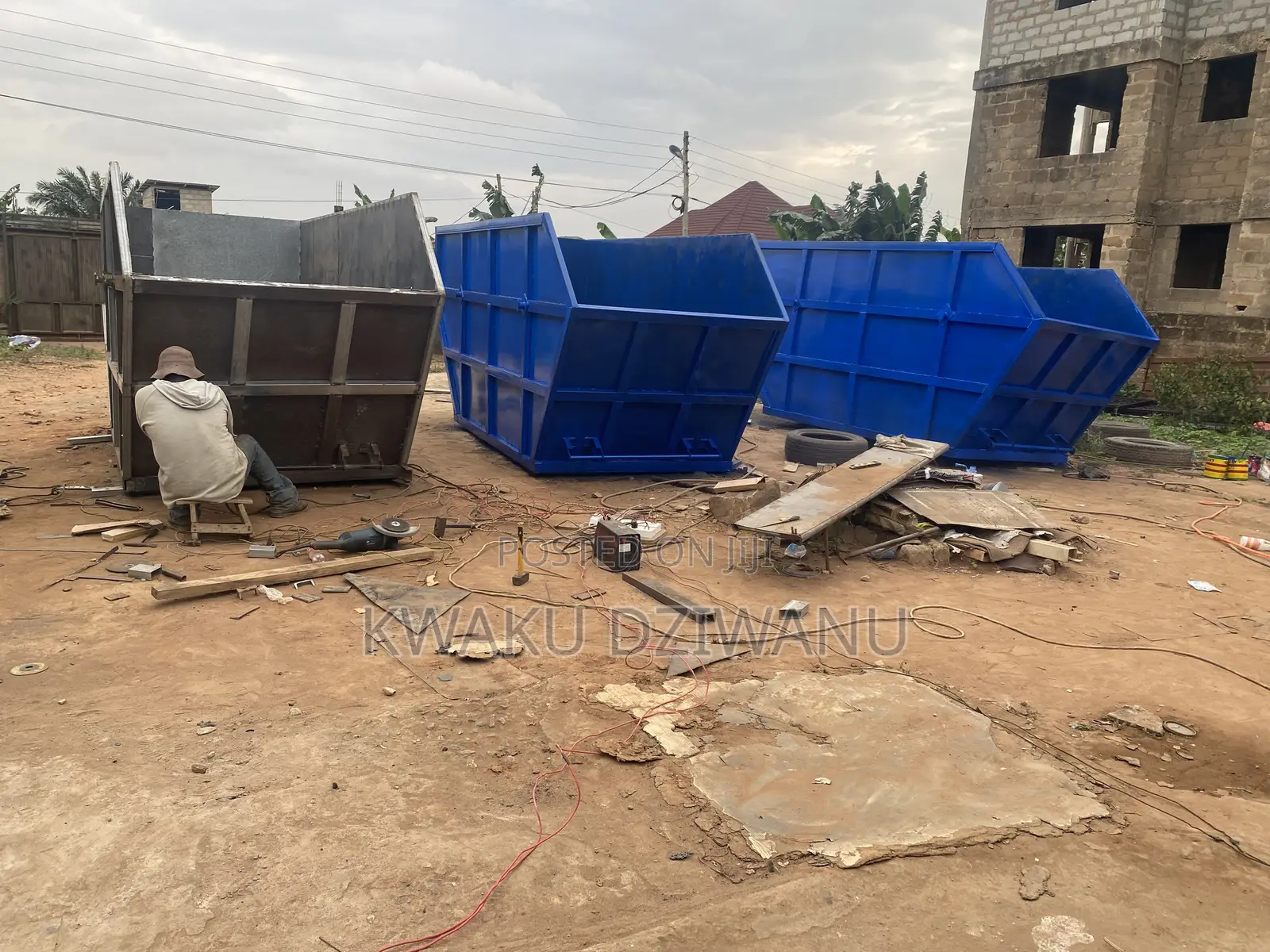 Waste Dumping Container